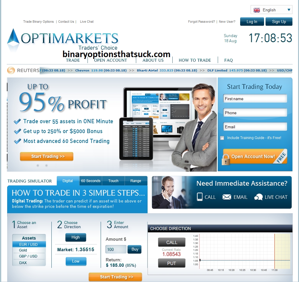 why binary is 1+1=10 in Review Beware OptiMarkets OptiMarkets  Now Is a  Scam? Read